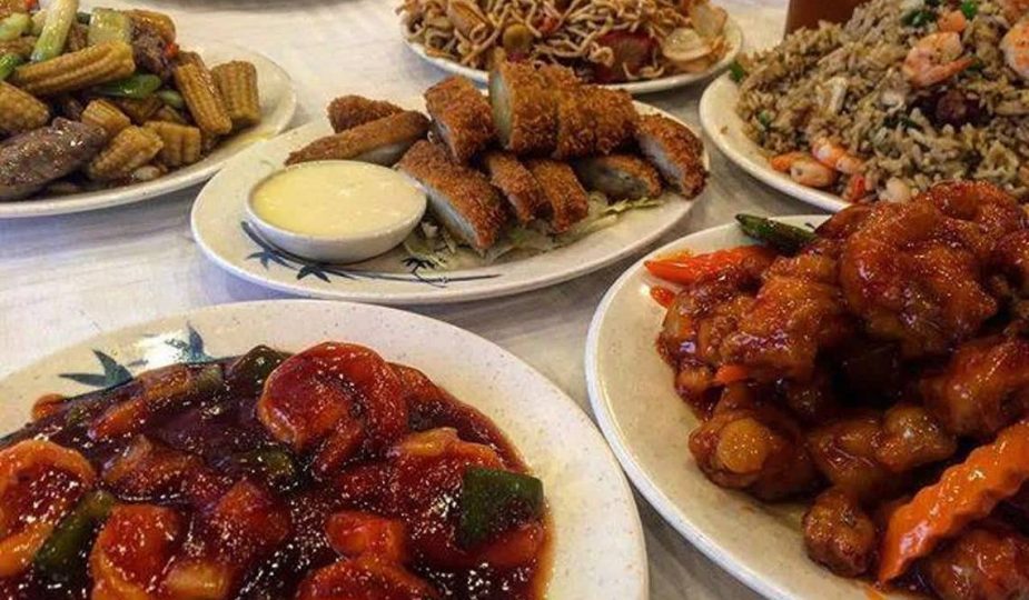 6 platos de comida china