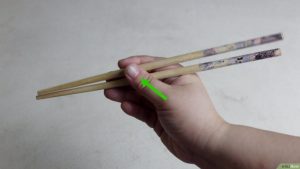 Instrucciones para usar los palillos chinos