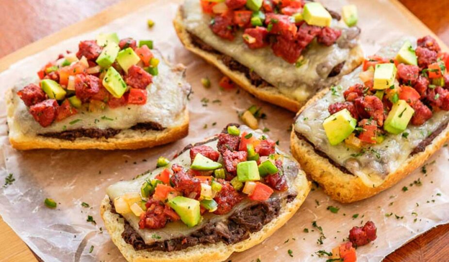 Diferentes tipos de molletes