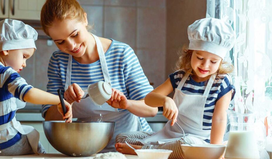cocinar en familia
