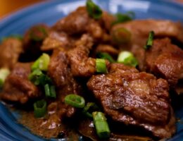 adobo con carne
